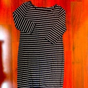 GAP Striped Knit Dress